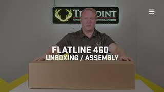 TenPoint Flatline 460 Crossbow Unboxing and Assembly  TenPoint Crossbows [upl. by Twila517]