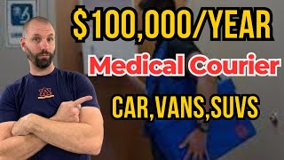 Make 100000 A Year As A Medical Courier Independent Contractor💊💉 [upl. by Kcaj]