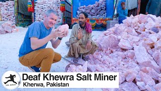 Pakistan Deaf Khewra Salt Miner [upl. by Asilrac]