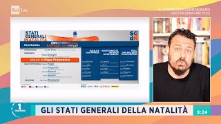 Gli stati generali della natalità  Unomattina 12052021 [upl. by Alakcim]