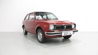 A Delightful early Mk1 Honda 1200 Civic Deluxe with an Amazing 9053 Miles from New  SOLD [upl. by Aile]