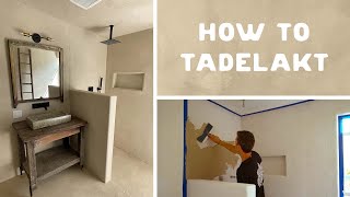 Tadelakt Bathroom Tutorial [upl. by Ody]