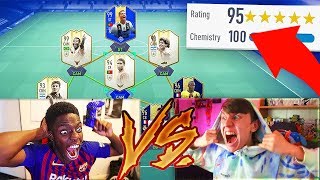 TOTS 195 FUTDRAFT WORLD RECORD CHALLENGE vs xDUTTINHO  FIFA 19 [upl. by Tracey263]