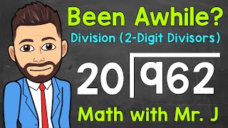 Long Division Dividing by a 2Digit Number  A StepByStep Review  Math with Mr J [upl. by Akirehs803]