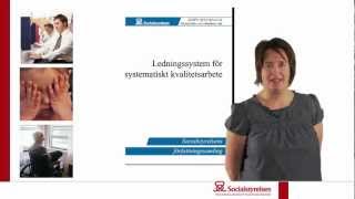 Socialstyrelsens rekommendationer för quotLedningssystem för systematiskt kvalitétsarbetequot [upl. by Gerda]