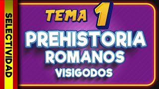 🇪🇸 Prehistoria Romanos y Visigodos 1200000aC  711🌐 HISTORIA de ESPAÑA [upl. by Ireg126]