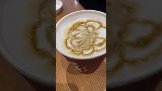 Tasting the famous Hot Cream Caramel Macchiato Drink in Costa In The Emirates Office [upl. by Imuy191]