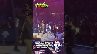 Hadrian  Mcklopedia y Piezas en la final internacional de RedBullBatalla [upl. by Anitra]