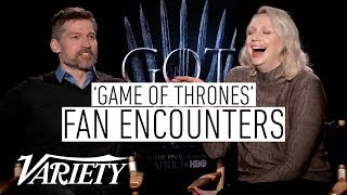 Game of Thrones Cast Reveals Best Fan Encounters [upl. by Trygve]