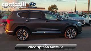 Certified 2022 Hyundai Santa Fe Calligraphy Conshohocken PA G23316A [upl. by Adidnere]