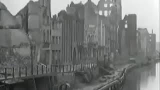 Danzig Freie Deutsche Hansestadt nach der Vertreibung der Deutschen 1945 1946 [upl. by Daron604]