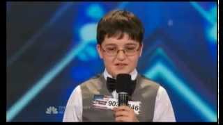 Americas Got Talent 2014 Adrian Romoff 9 yo Prodigy Pianist [upl. by Nitsirhc]