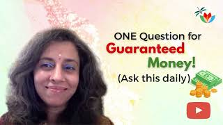 1 guaranteed Moneymaker question to ask daily amp change the way you receive forever  Nidhu B Kapoor [upl. by Balduin]