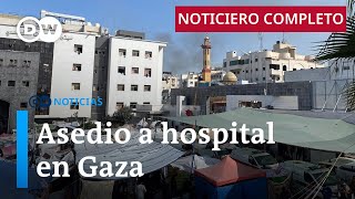 DW Noticias del 18 de marzo Israel y Hamás combaten en hospital Al Shifa Noticiero completo [upl. by Poucher]