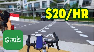 Earning 20hr on a Road Bike An Evening Delivering GrabFood in Singapore [upl. by Eamanna]