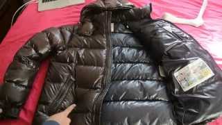 Mens Moncler MAYA Jacket Review AND Tips on How to Spot Fakes [upl. by Perretta225]