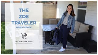 Zoe Traveler Review  An Honest Review of this Affordable Lightweight Travel Stroller [upl. by Fortna437]