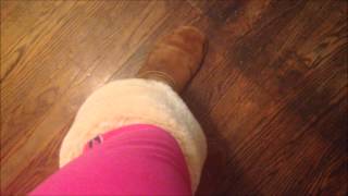 THE UGG OVER THE KNEE TRIPLE BAILEY BUTTON BOOTS REVIEW [upl. by Otrebcire]