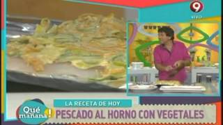 Pescado al horno con vegetales [upl. by Ryan]