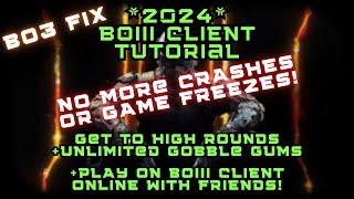 BOIII Client Full Tutorial 2024  How to Setup Radmin VPN to Play BO3 Zombies Multiplayer w Friends [upl. by Yerkovich]