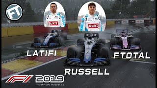 LUCHAMOS CONTRA RUSSELL Y LATIFI EN EL CHALLENGEWILLIAMS ¡DE P20 A P3  F1 2019 ONLINE [upl. by Dragde158]