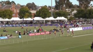 Stawell Gift 2017  120m Womens Gift Final won by Liv Ryan [upl. by Bresee]