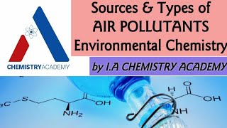 Air Pollutants  Its Types and Sources Environmental Chemistry Primary and Secondary Pollutants [upl. by Wurtz85]