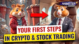 Trading basics for stocks and crypto 📈 5Step Guide ⚡️ Hamster Academy [upl. by Aicirpac]