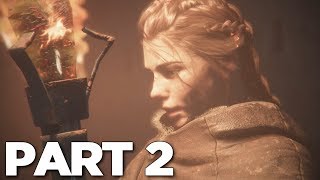 A PLAGUE TALE INNOCENCE Walkthrough Gameplay Part 2  AMICIA PS4 Pro [upl. by Humble]