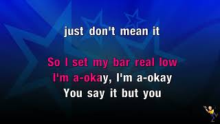 Way Less Sad  AJR KARAOKE [upl. by Willcox]