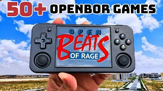 50 Must Play OpenBOR Games on ANBERNIC RG35XX H [upl. by Saberio]