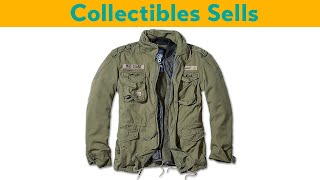 BRANDIT M65 GIANT MENS MILITARY PARKA US ARMY JACKET WINTER ZIP OUT LINER OLIVE [upl. by Whetstone964]