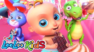 Chocolate yummy yummy song 🍫 Kids Song and Toddler Music by LooLoo Kids [upl. by Earahc]