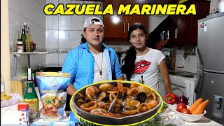 🦐 CAZUELA DE MARISCOS  🦀🇪🇨 Cómo hacer una Cazuela de Mariscos [upl. by Heurlin]