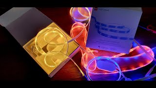 Xiaomi Yeelight Lightstrip Plus Unboxing [upl. by Nalced485]