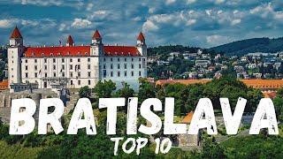 Top 10 Things To Do in Bratislava Slovakia [upl. by Shaikh345]