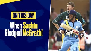 Sachin Tendulkar vs Glenn McGrath ‼️⏩️🇮🇳shortsfeed cricket ytshort master [upl. by Aronael793]