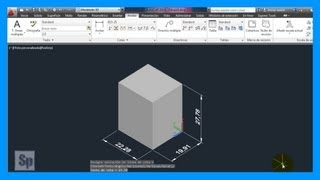 Autocad  Acotación en 3D Acotar altura en sólidos Acotar sólidos 3D Tutorial en español HD [upl. by Finah]