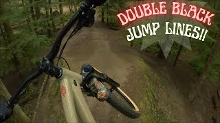 Double Black jump lines at Duthie Hill 2023 Marin San Quentin 1 [upl. by Zorah361]