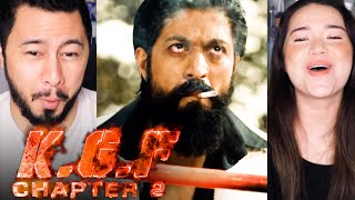 KGF CHAPTER 2  Yash  Sanjay Dutt  Prashanth Neel  Reaction by Jaby Koay amp Achara Kirk [upl. by Massarelli]