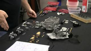 Part 1 Episode 100 Rebuilding an Autolite 4100 or 2100 carburetor Autorestomod [upl. by Aicenek]