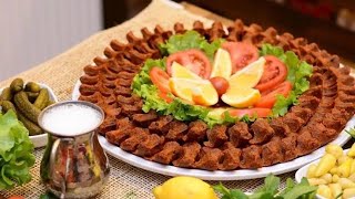 Çiğ köfte nasıl yapılır  Hakiki Urfa çiğ köftesi  çiğ köfte tarifi  yemek tarifleri [upl. by Sirred675]