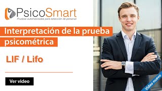 13 Interpretación de la prueba psicométrica  psicotécnica Lifo del sistema PsicoSmart [upl. by Greenebaum786]