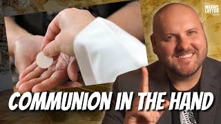 Is Receiving Communion in the Hand A Sin [upl. by Cleland]