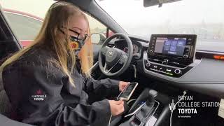 How do I turn on Apple Car Play in a 2019 Toyota Corolla [upl. by Yramesor]