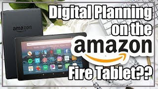 Amazon Kindle Fire as a Digital Planner [upl. by Ruhtracm]