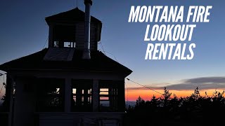 Montana Fire Lookout Rentals [upl. by Bradly99]