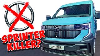 MERCEDES SPRINTER KILLER NEUER RENAULT MASTER 2024  CHECK amp WALKAROUND [upl. by Suriaj]