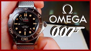 Omega Seamaster 300M James Bond 007 No Time To Die Edition  Full Review [upl. by Anilem]