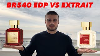 MFK BACCARAT ROUGE 540 EDP vs EXTRAİT İnceleme [upl. by Errehs]